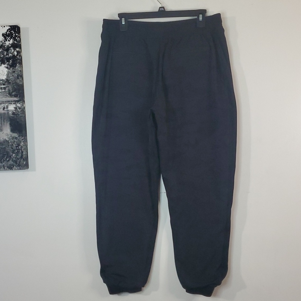 Athleta Brooklyn Lined Black Camo Joggers Size 14 - Picture 8 of 16